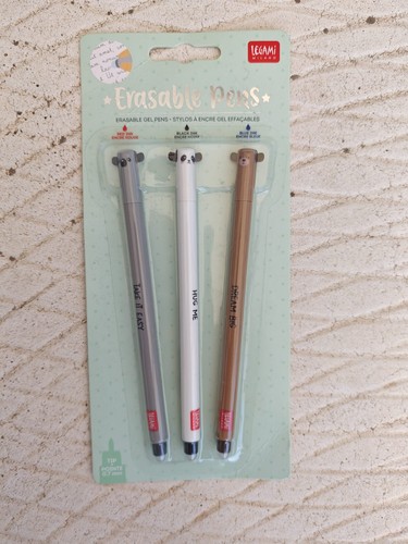Legami erasable gel pens - legami,